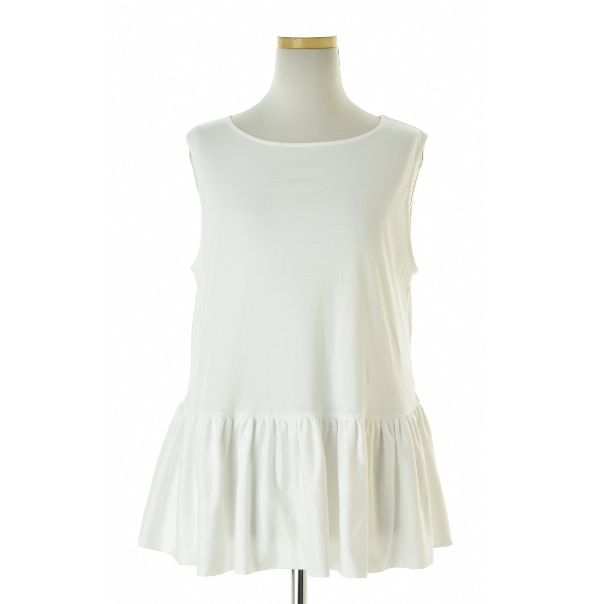 VERMEIL par iena 26SS 26070938143020 ペプラム ノースリーブプルオーバー