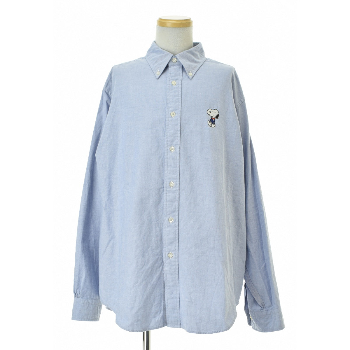 BROOKS BROTHERS 24SS 330001620 スーピマコットン スヌーピーエンブロイダリー スポーツシャツ Traditional Fit