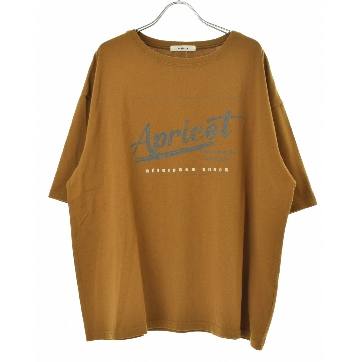 soul berry t2b0134 ちょっぴり大人のグラフィックT-shirts アプリコット