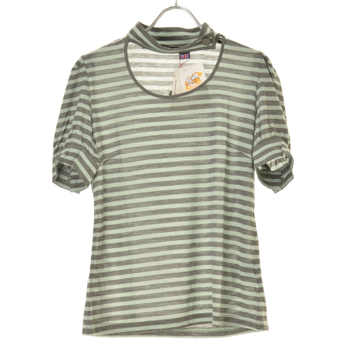 MARYQUANT ネックストラップ付き ボーダー