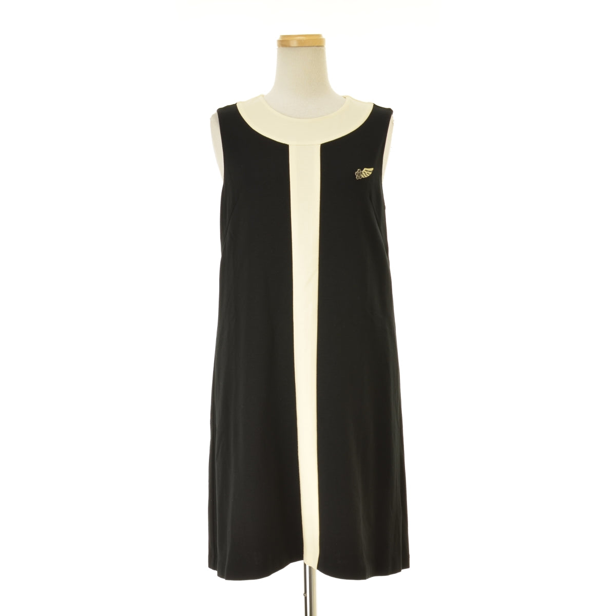 MARYQUANT ブローチ付き バイカラー