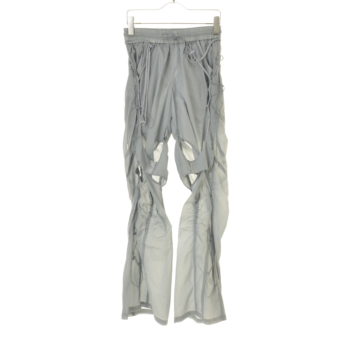 SLY 030HSZ31-1701 LACE UP ATHLEISURE FLARE PT レースアップ アスレジャー フレア パンツ