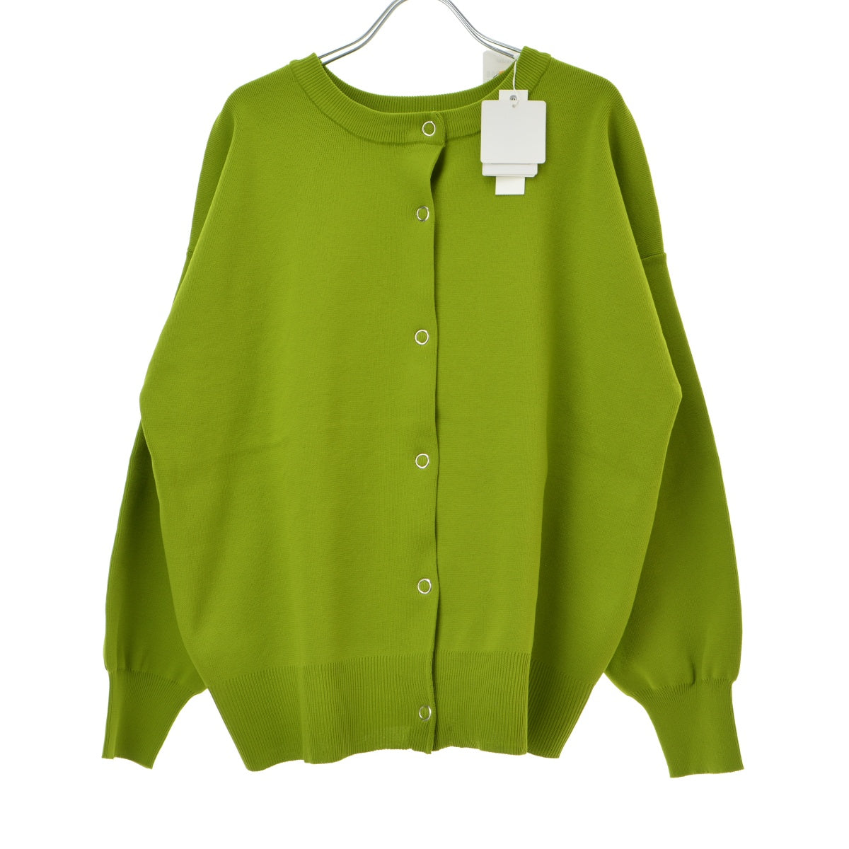 AQUA LEAF 2WAYスポンディッシュクルーネックカーディガン