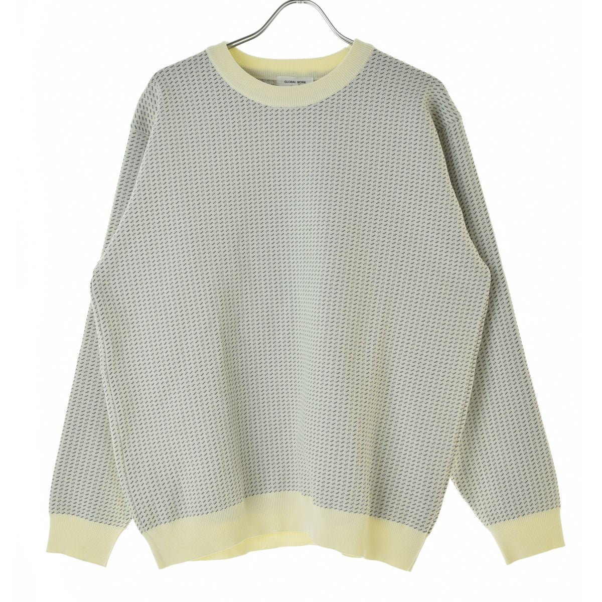 GLOBAL WORK 971898 リッチライトニットプルオーバー