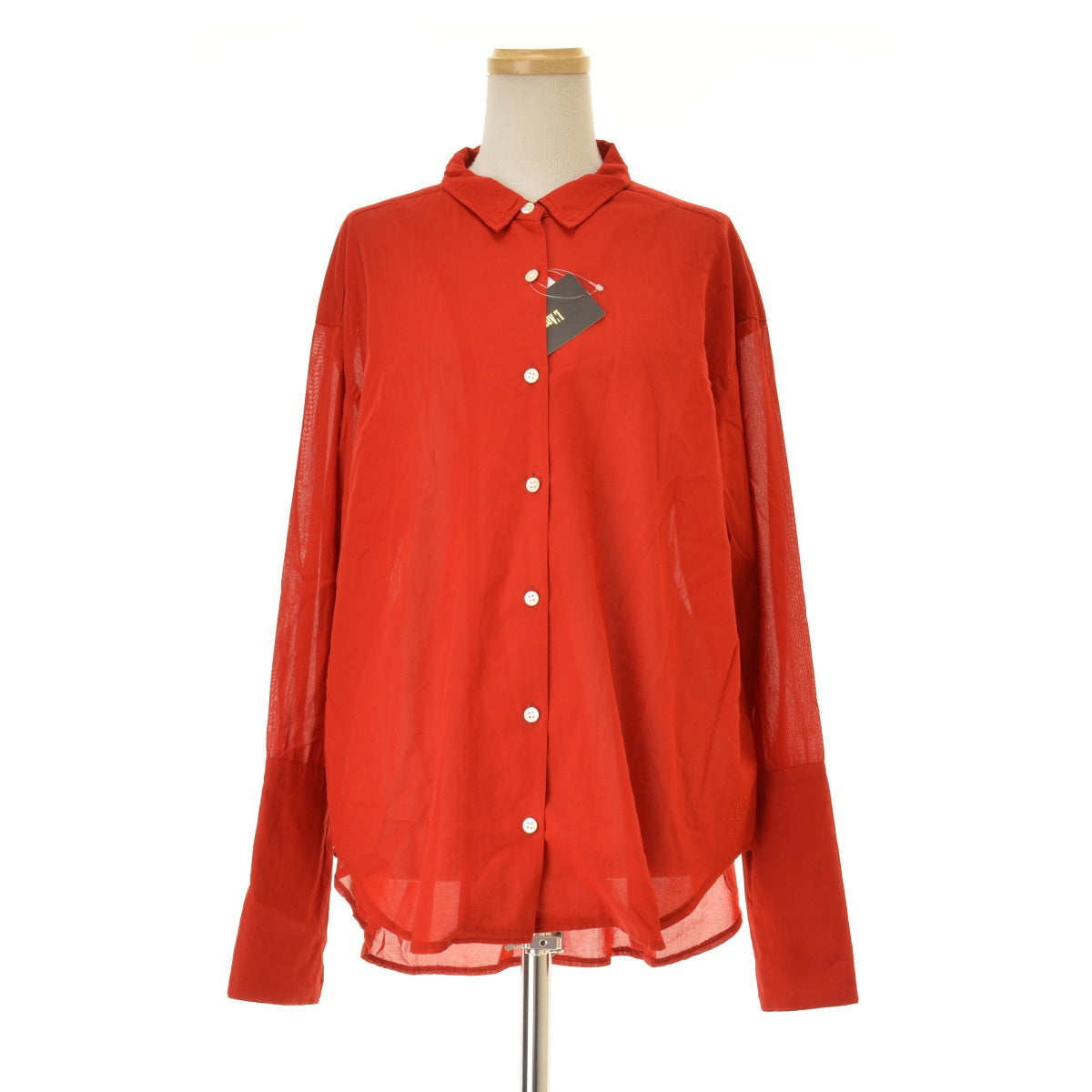 GOOD GRIEF 23050560201930 Sheer Cotton Shirt