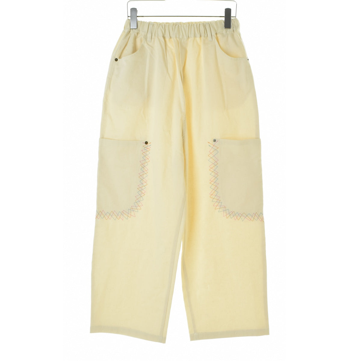 nunuforme 26SS 09-nf25-643-007 ランダムステッチパンツ