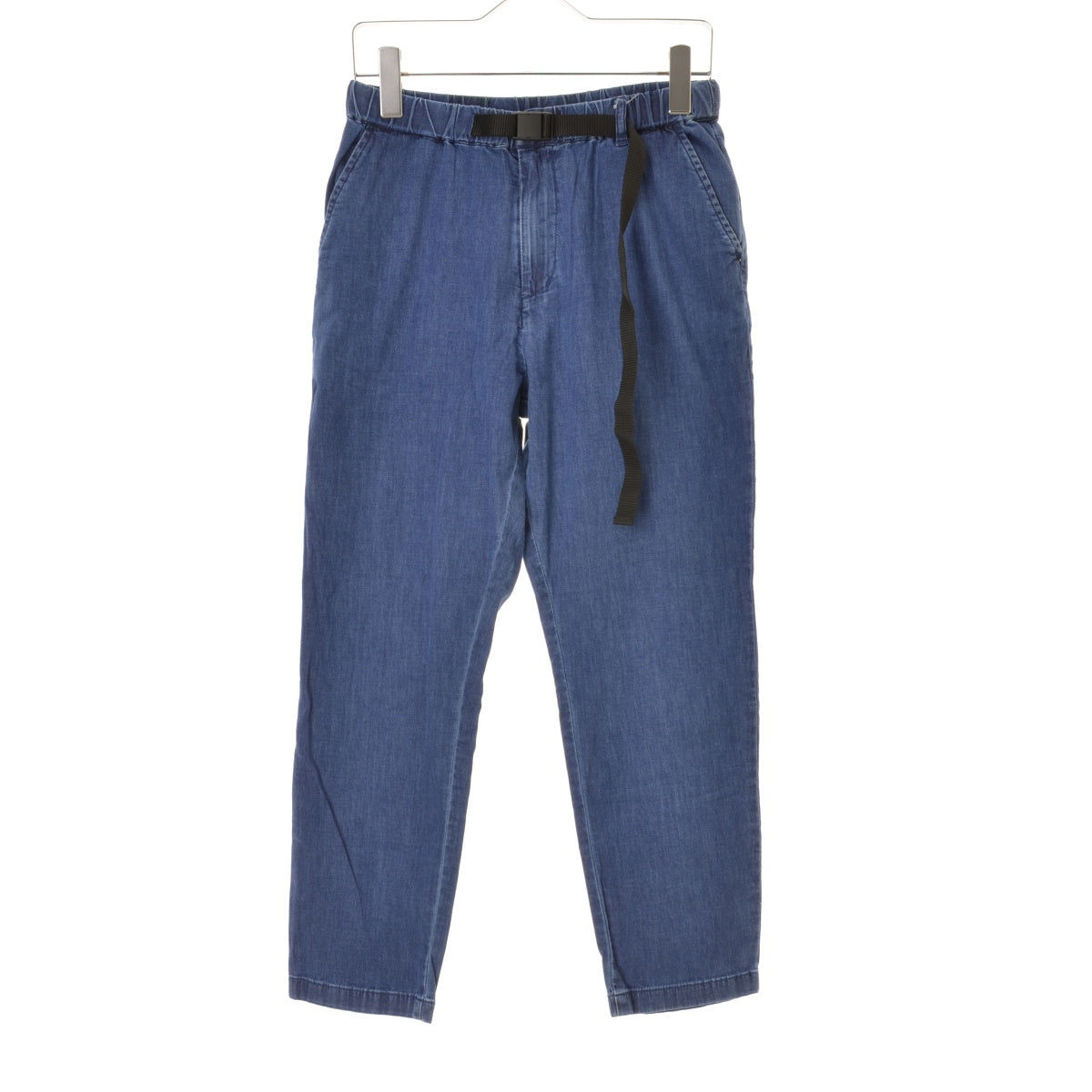 無印良品 ストレッチ ライトオンスデニム クロップドパンツ
