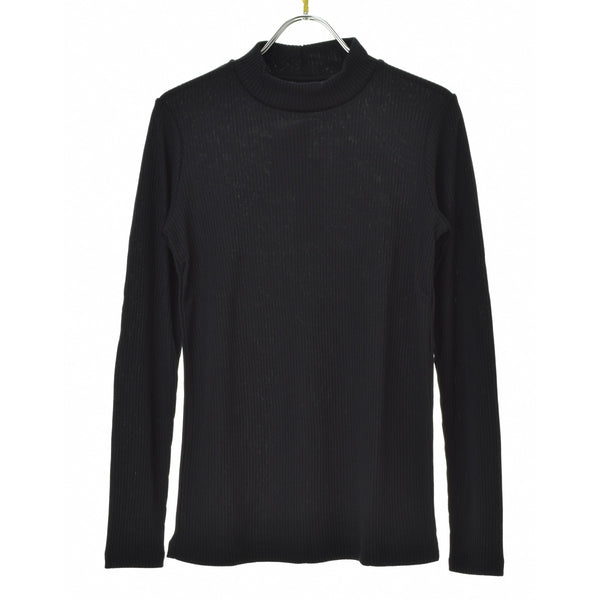 UNIQLO リブハイネックT