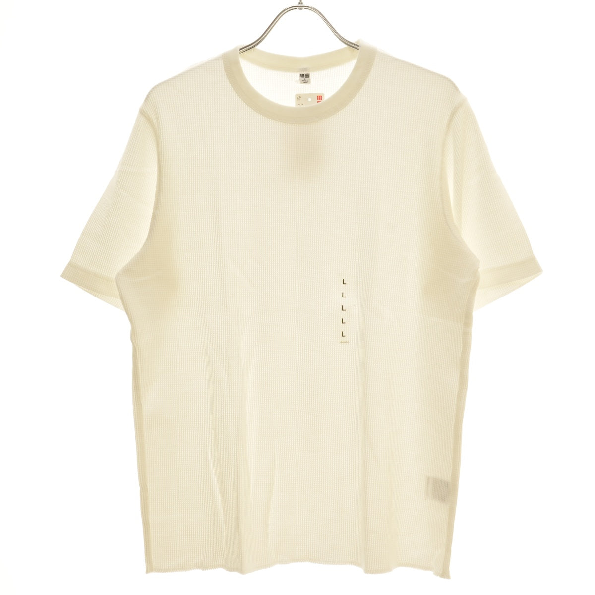 UNIQLO ワッフルクルーネックT