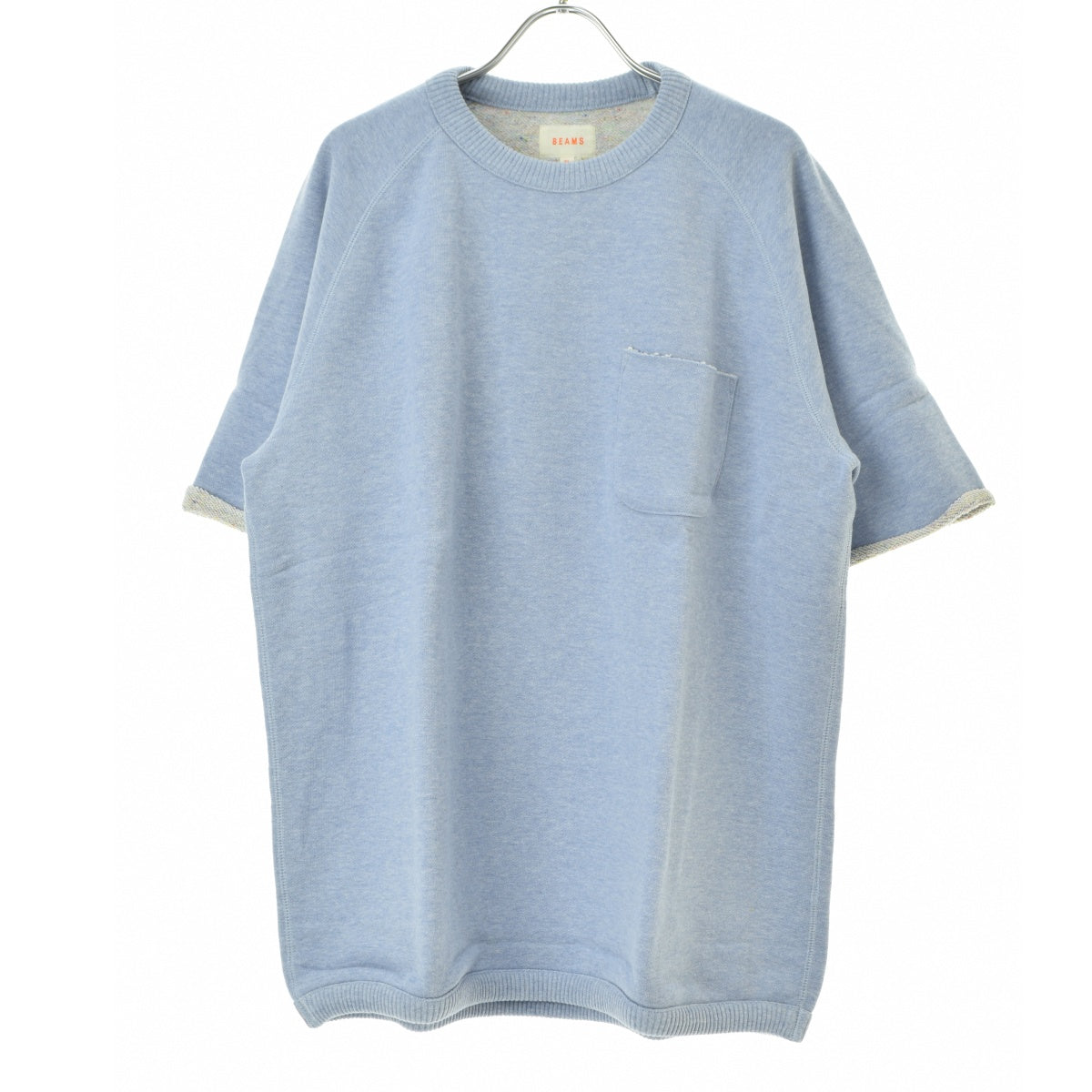 BEAMS カラーネップ カットオフ スウェット