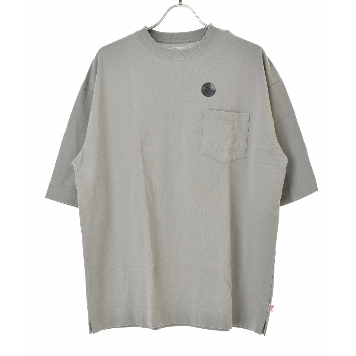 coen 7525-617-0123 USAコットンリラックスシルエットポケットTシャツ