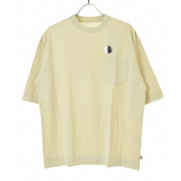 coen 7525-617-0123 USAコットンリラックスシルエットポケットTシャツ