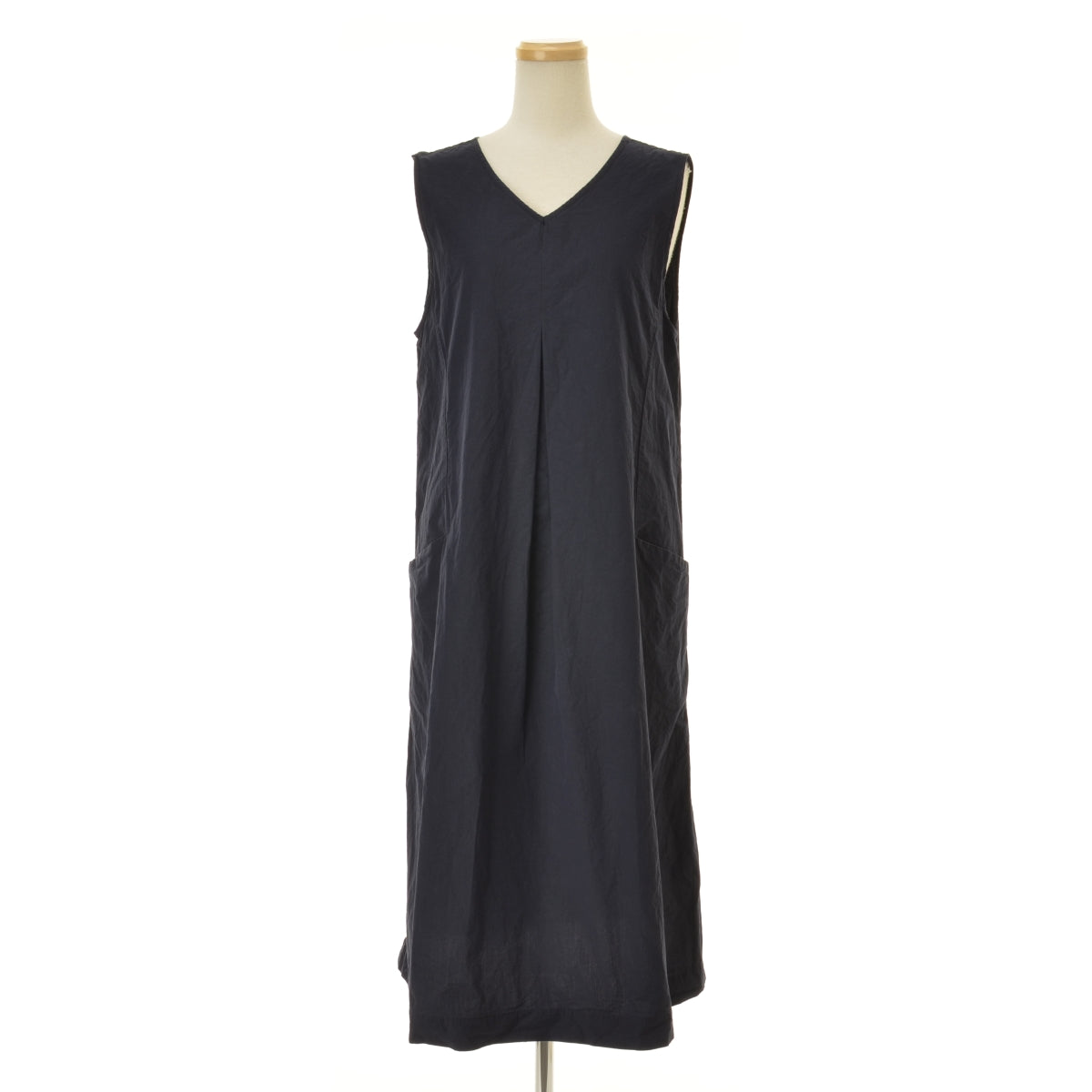 MARGARET HOWELL 25AW 5785256201 COTTON CHAMBRAY DRESS ロング