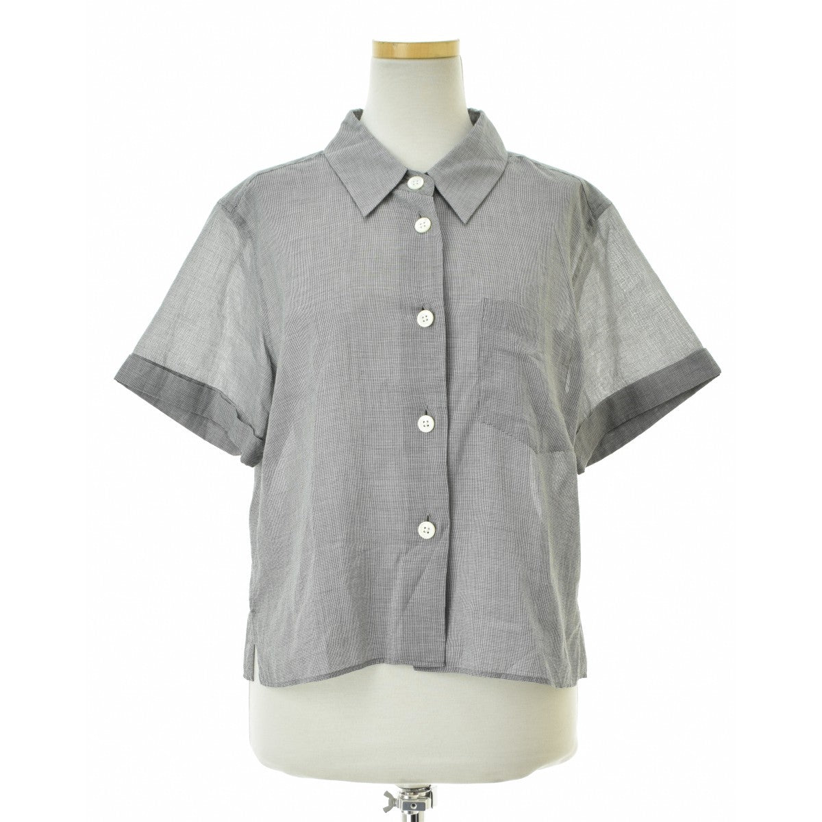 MARGARET HOWELL 26SS 5786152202 SOFT COTTON CHECK SHIRT