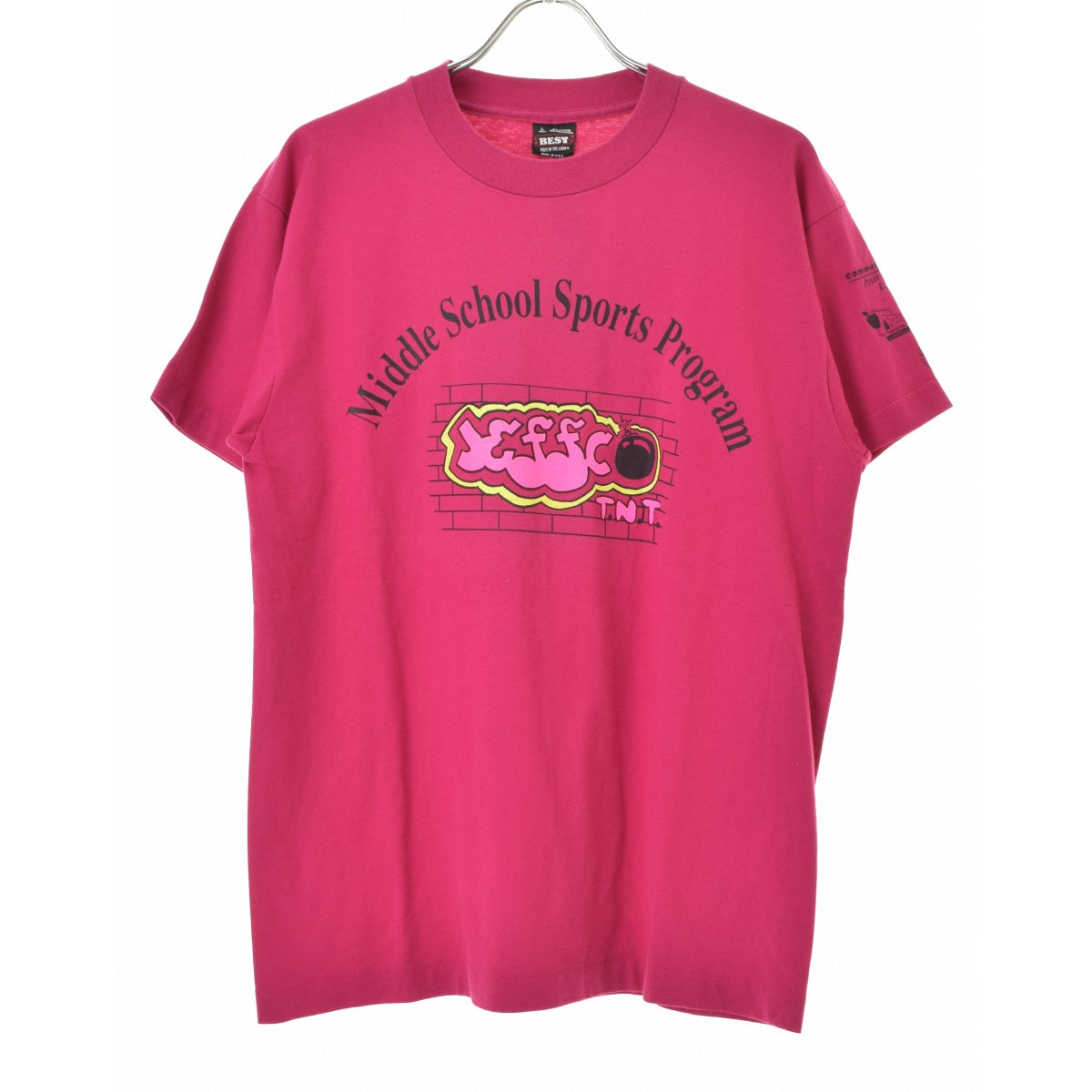 FRUIT OF THE LOOM 90s USA製 Middle School Sports Program