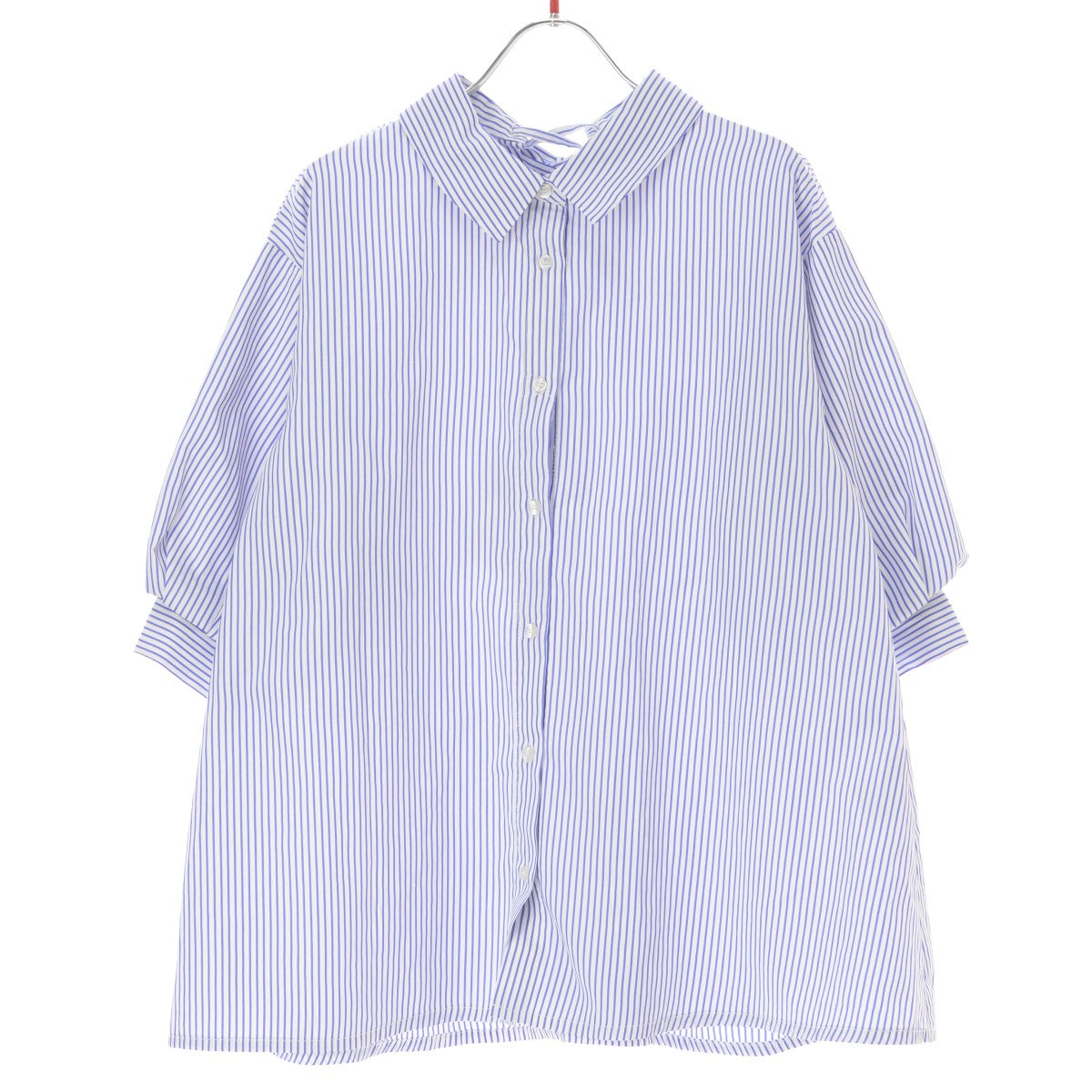 NICE CLAUP continuer de NICE CLAUP ストライプパフスリーブ