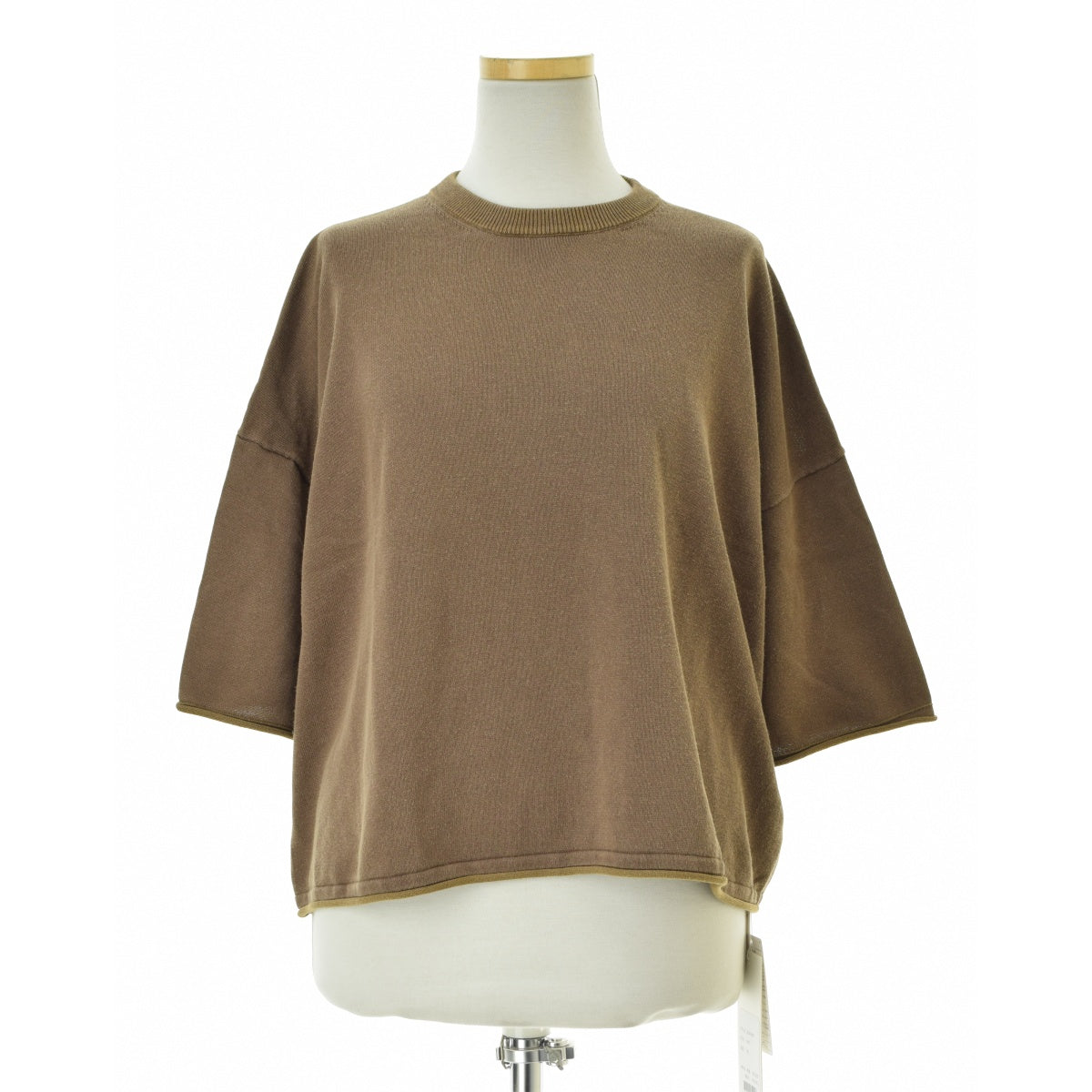 JOHNBULL 26SS JL261N02 ドライコットンピグメントニットTシャツ