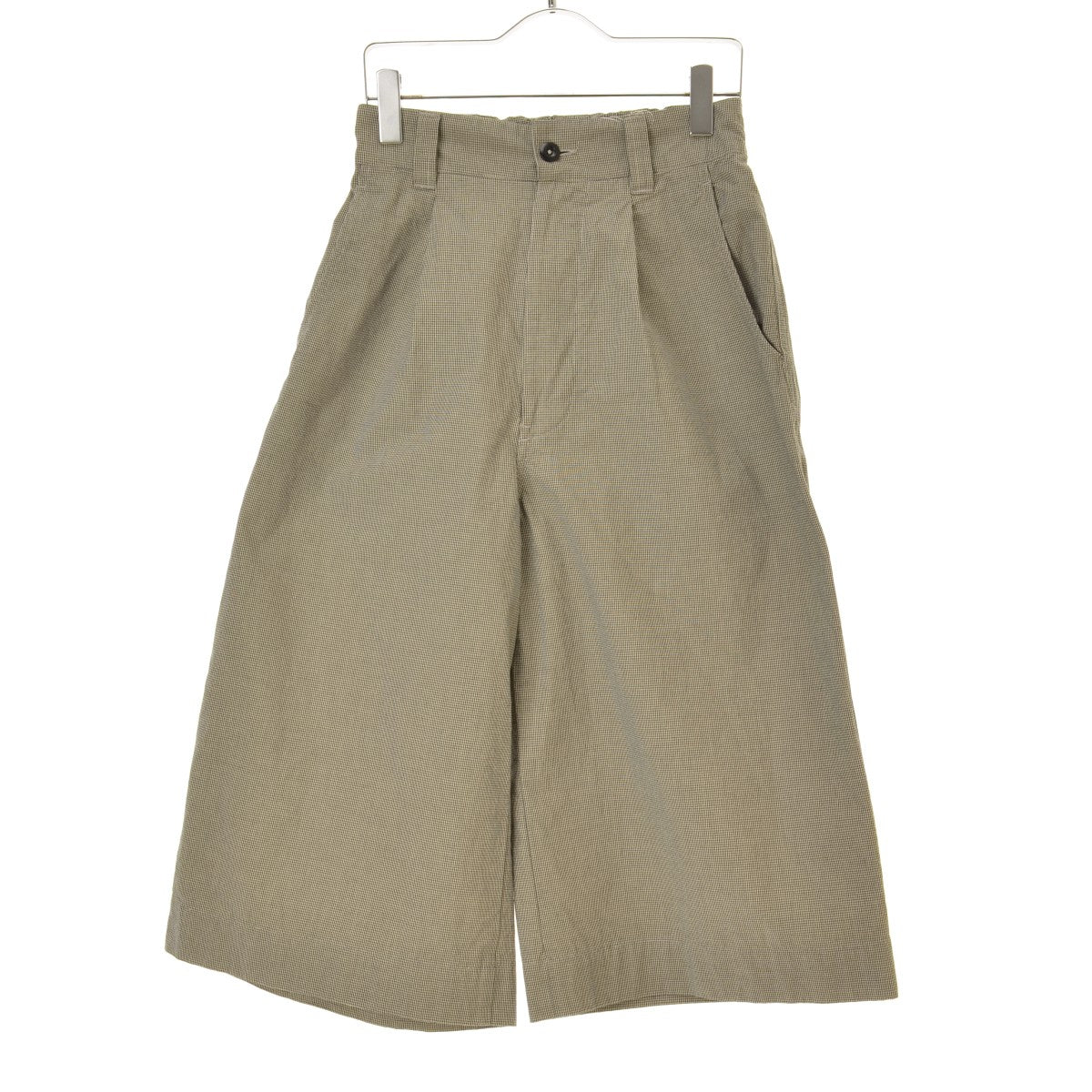 MARGARET HOWELL MHL 26SS 5956141202 CHEF CHECK COTTON TROUSERS