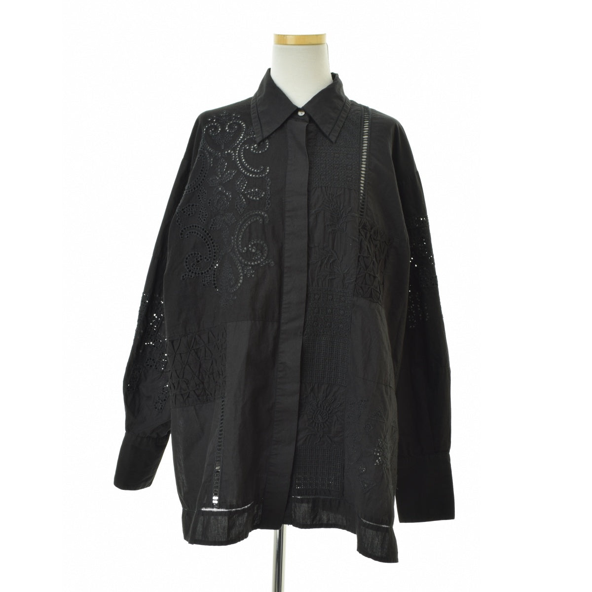JOURNAL STANDARD 24AW 24050410001830 レースパッチワークシャツ