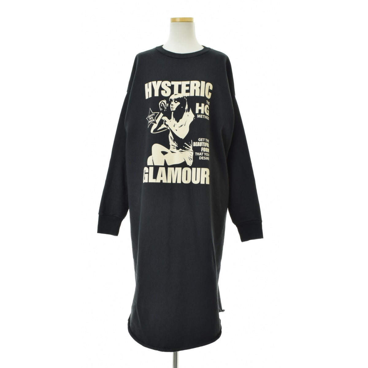 HYSTERIC GLAMOUR 24AW 01243CO05 BEAUTY TIPS スウェットロング