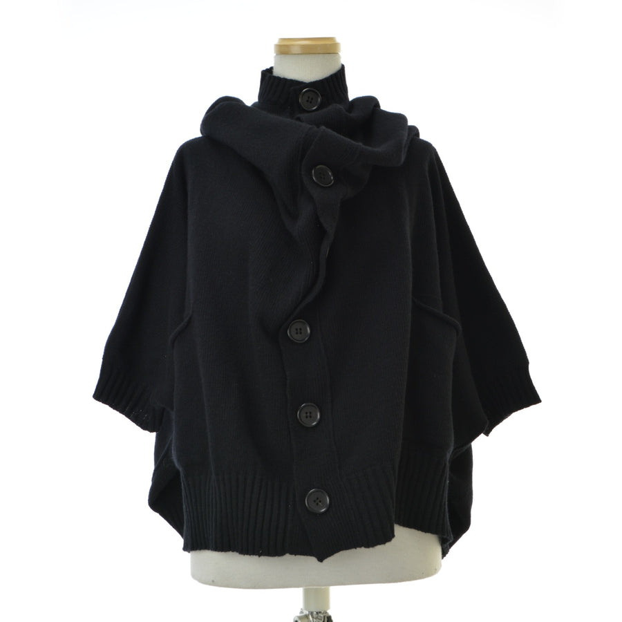 JUNYA WATANABE JF-N057 ウールニット 変形 ポンチョ