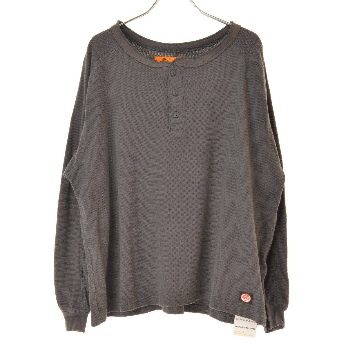 FREAK'S STORE 別注 サーマル ヘンリーネック ロングスリーブ Tシャツ
