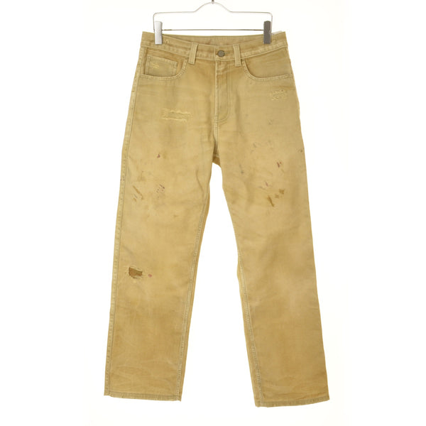 ZARA 4470/400/707 ウォッシュ加工プリントストレートフィット