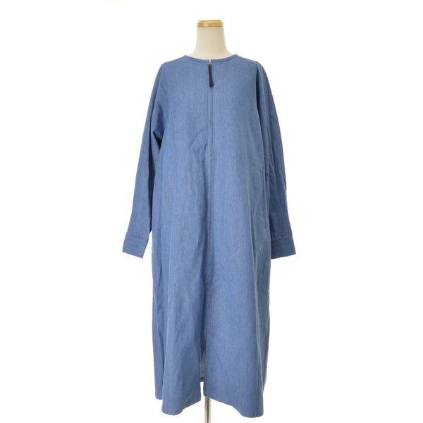 ADIEU TRISTESSE Conges payes フロントジップ バックプリーツ デニム
