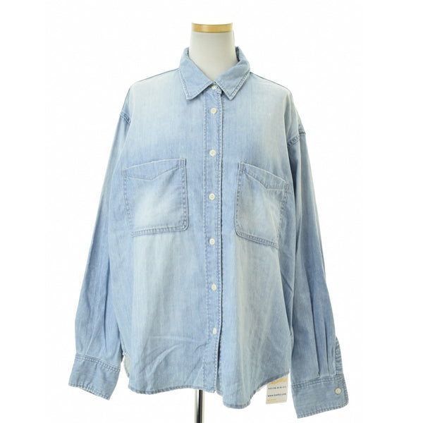 RETROVE by L'APPARTEMENT 26SS 26050560810010 LIGHT BLUE DENIM SHIRT