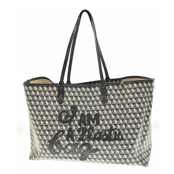 ANYA HINDMARCH 5050925 149839 I AM A Plastic Bag Motif Tote