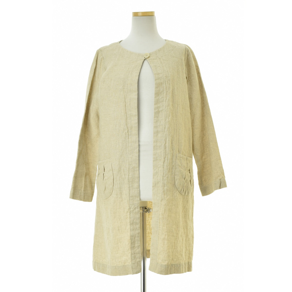 style+confort 801-50303 リネンノーカラー