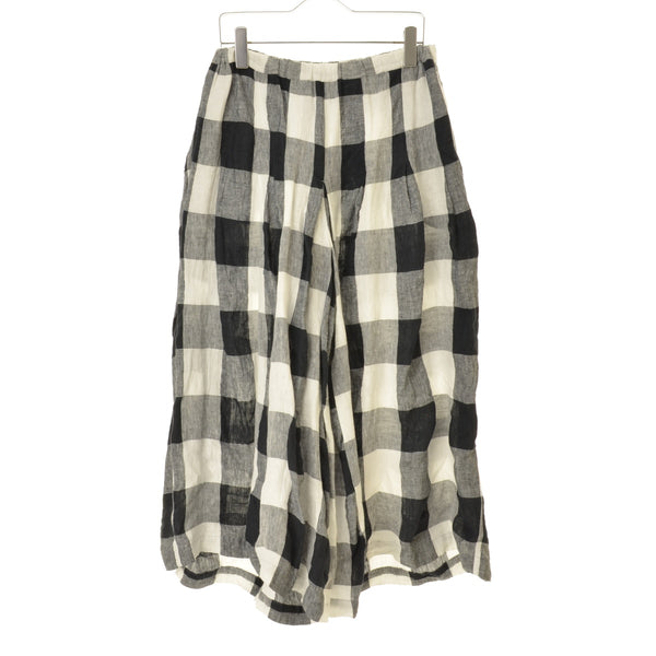 NATURAL LAUNDRY ブロックチェックリネン