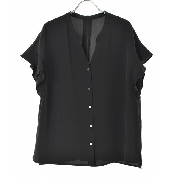 UNITED ARROWS Green Label Relaxing 3516-699-0714 スキッパーフレアスリーブブラウス