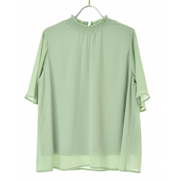 BEAMS HEART 23SS 43-01-0059-819 楊柳ハイネックプルオーバーブラウス