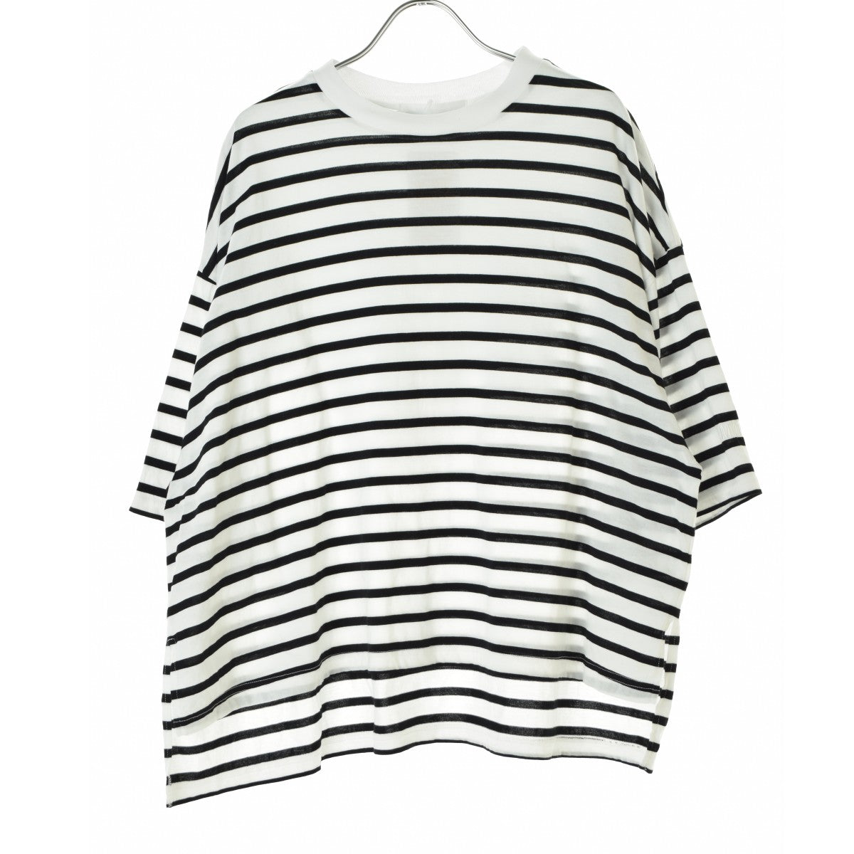 MARMARMAR クルーネックワイドTシャツ ボーダー