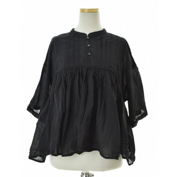 FREAK'S STORE 26SS 1303248900235 インドタック切り替えフレアブラウス【限定展開】