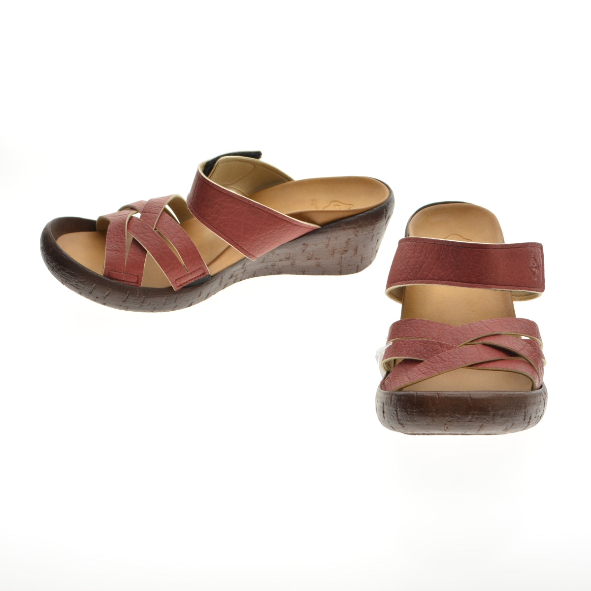 Re:getA Canoe カヌー CJLW4504 編み込み ウェッジソール
