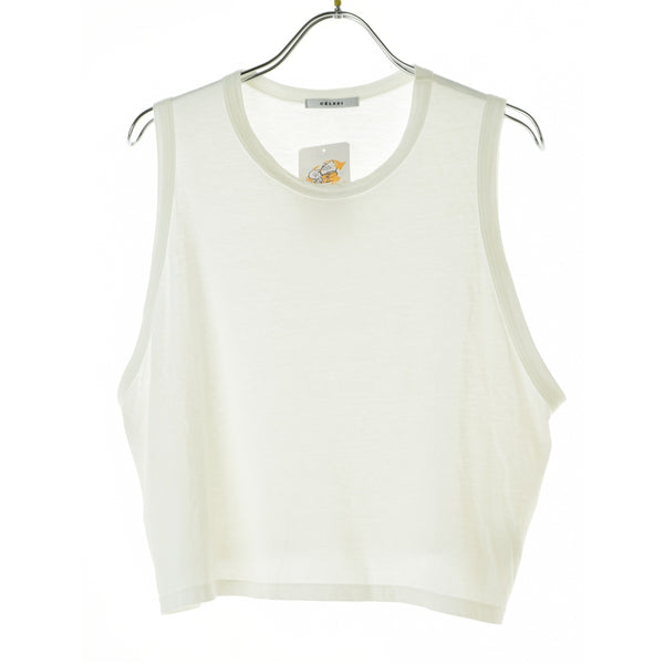 CELERI 26SS 26070500304010 CROPPED タンクトップ