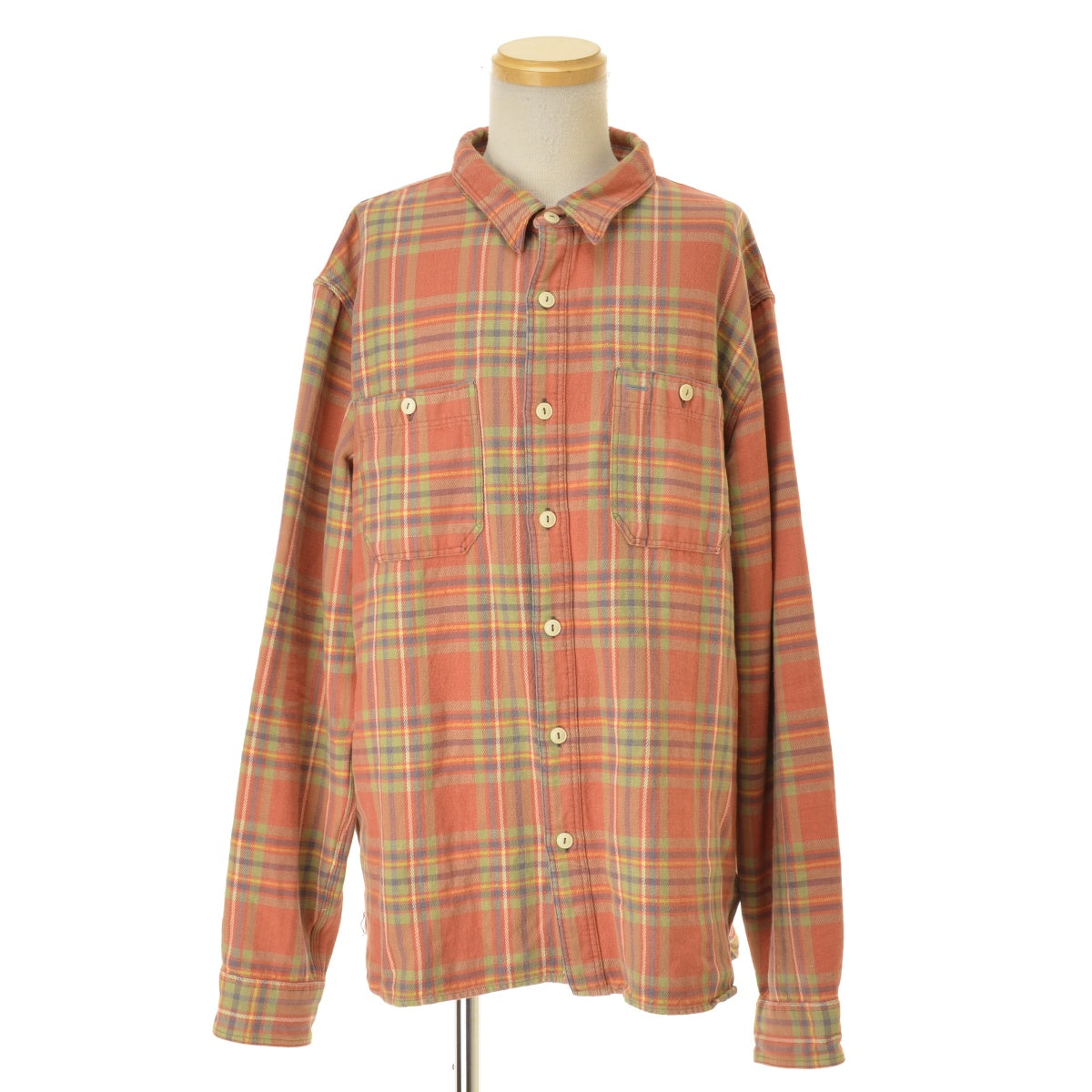 RRL / DOUBLE RL 782P05337001 Plaid Twill Workshirt チェックプラッドツイルワークシャツ