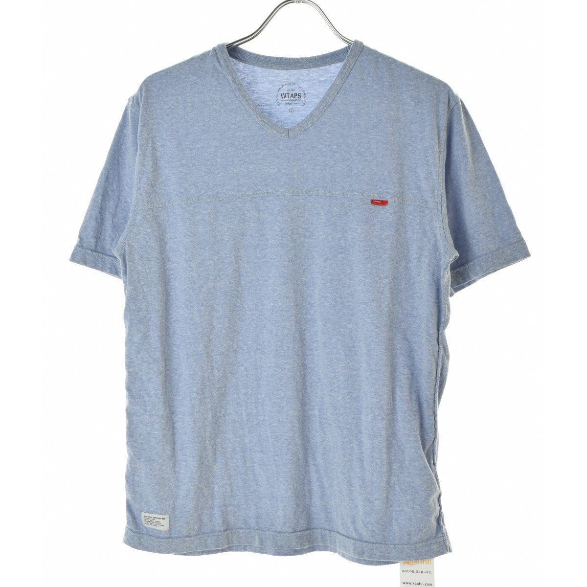 WTAPS 12SS 121ATDT-CSM05 BLANK S/S-V TEE.ECR