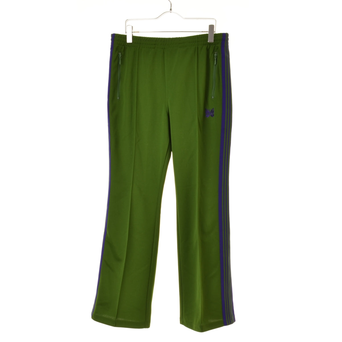 needles NS248 Boot-Cut Track Pant - Poly Smooth ブーツカット トラック