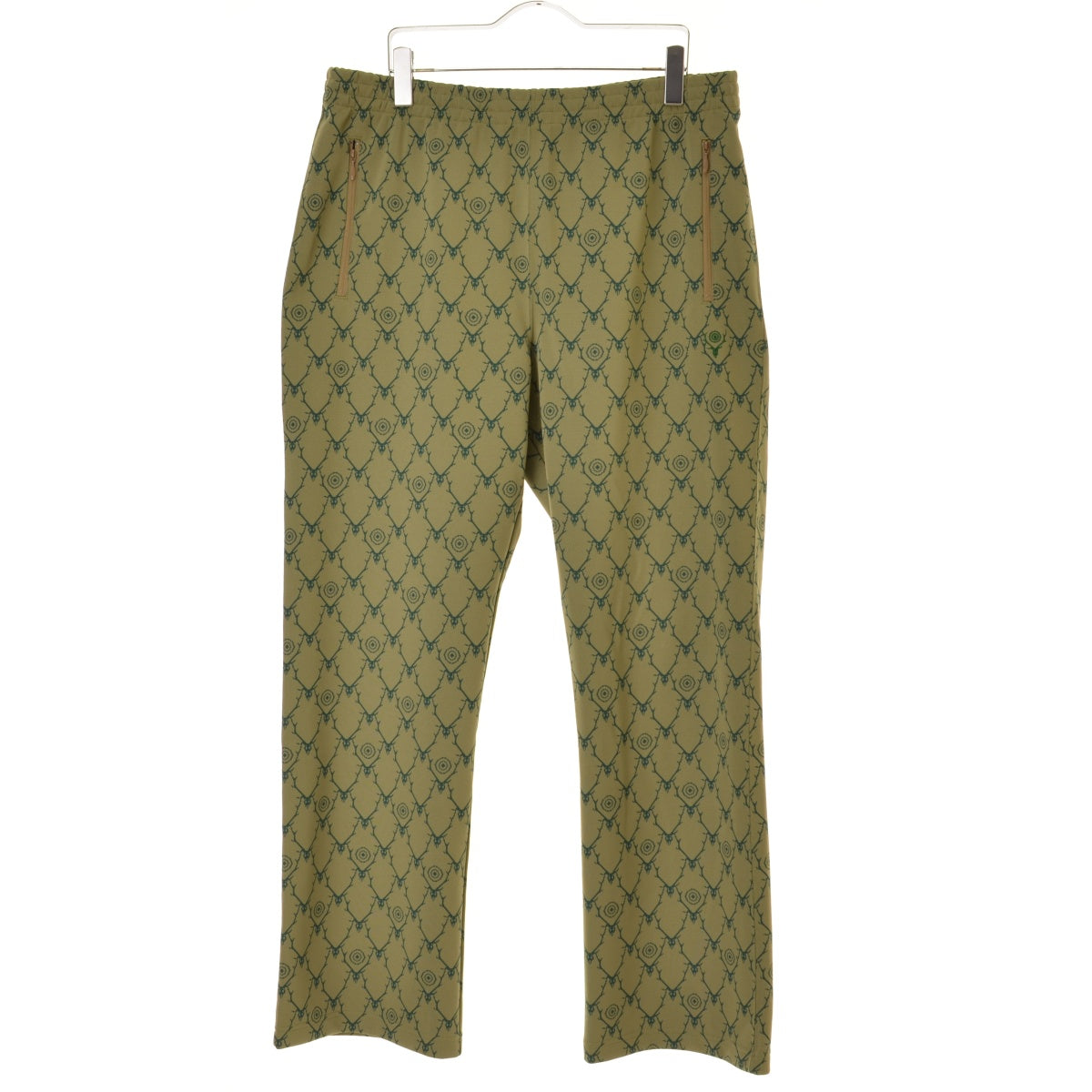 South2 West8 / S2W8 NS810 Trainer Pant - Poly Jq. / Skull & Target ジャガード トレーナー