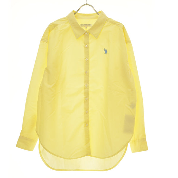 U.S.POLO ASSN PLL61701 ブロード ダブルホースマン レギュラーカラーシャツ