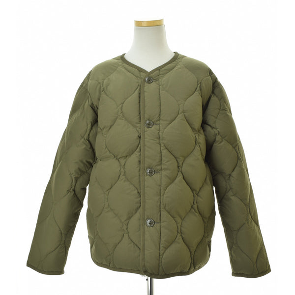 ORCIVAL OR-A0075 NSY QUILT DOWN Collarless Jacket キルトダウン ノーカラージャケット