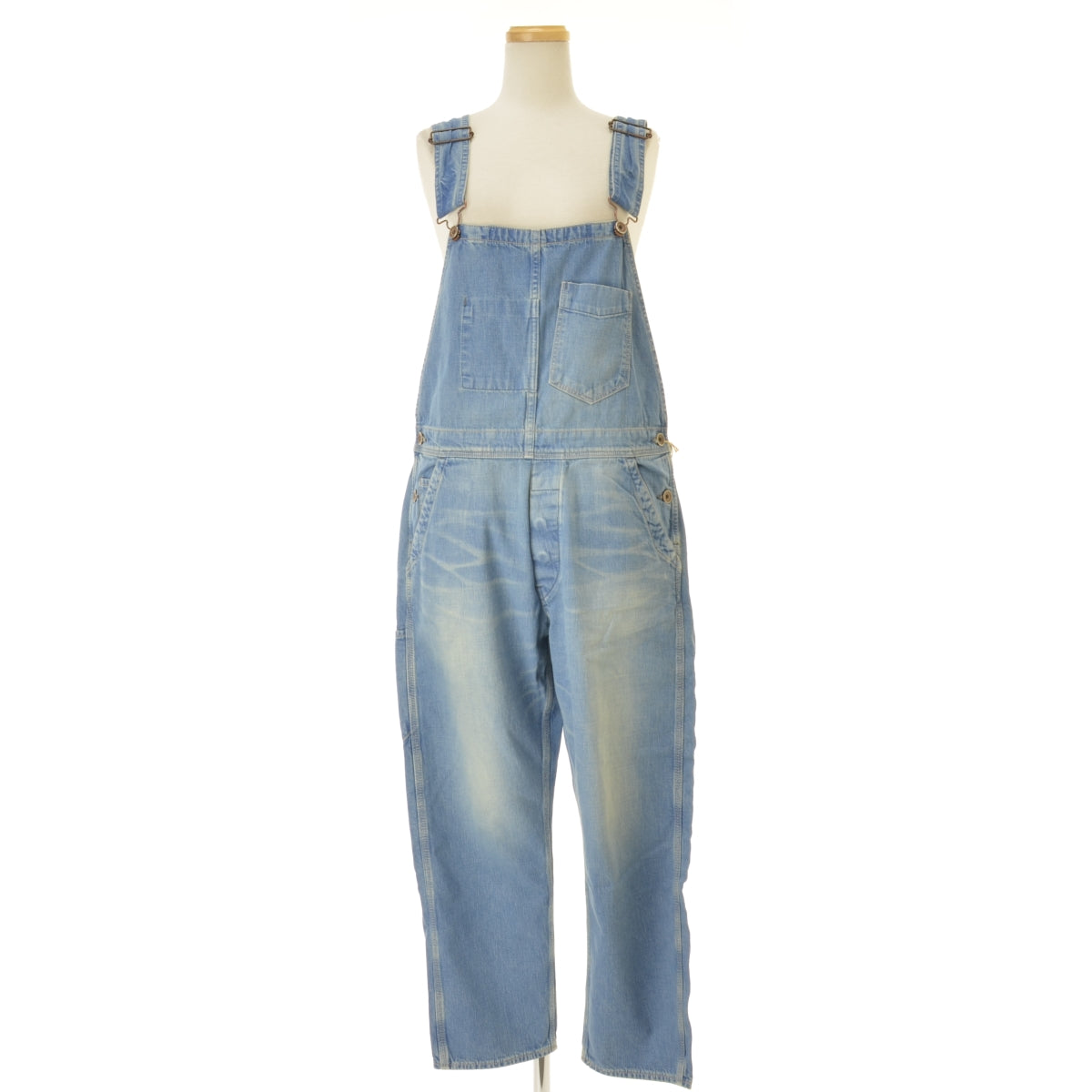 Brocante by Domingo 33-081E 10ozデニムサロペット
