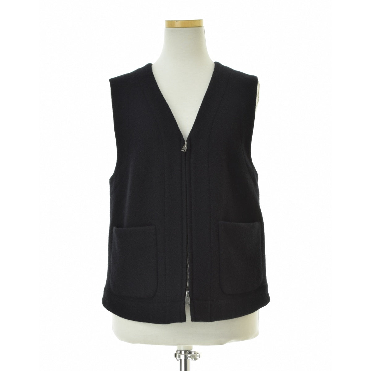 MARGARET HOWELL 24AW 5784225004 SHETLAND MERINO WOOL BLOUSON シェットランドメリノウール ジップ