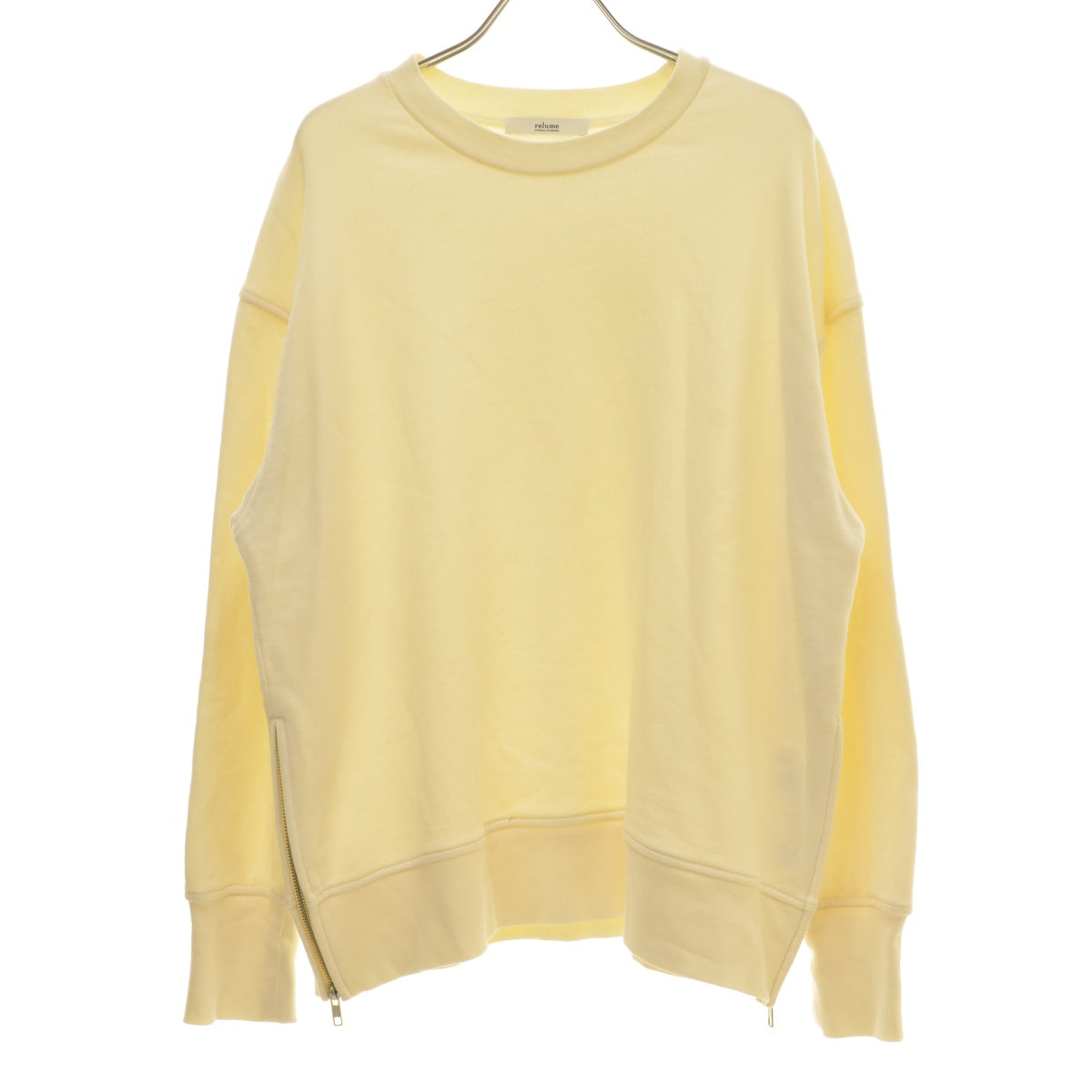 JOURNAL STANDARD relume 25AW 25070462866040 裏毛サイドジッププルオーバー