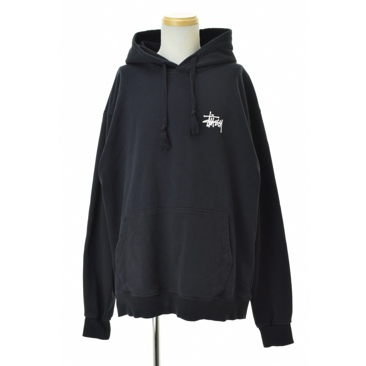 STUSSY BASIC LOGO raising of HOODIE