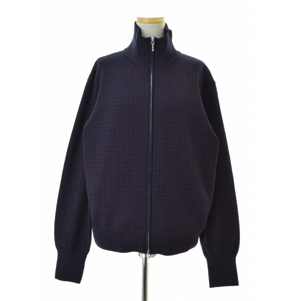 JOURNAL STANDARD ASIDE 26AW 26080400363040 チェックジャガードニットブルゾン