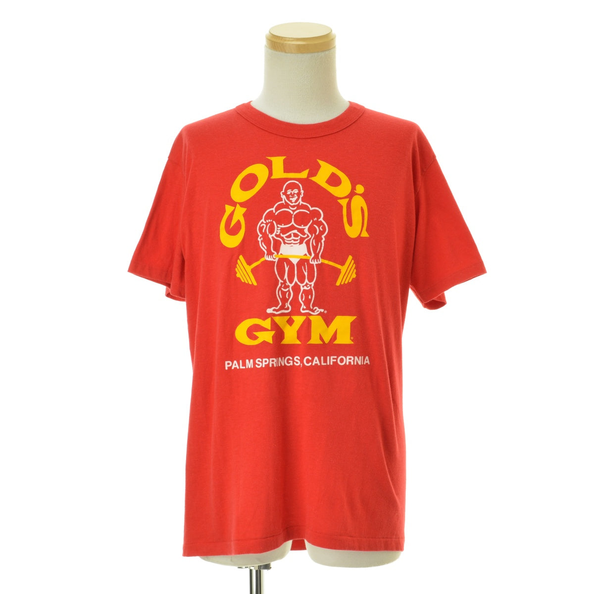 VINTAGE 80s USA製 GOLD'S GYM
